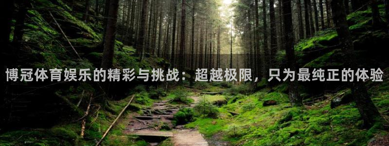 博冠体育娱乐的精彩与挑战：超越极限，只为最纯正的体验