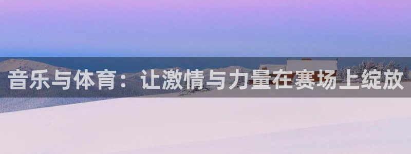 音乐与体育：让激情与力量在赛场上绽放