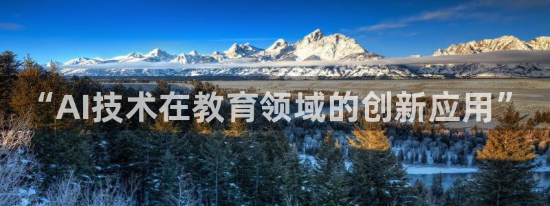 “AI技术在教育领域的创新应用”