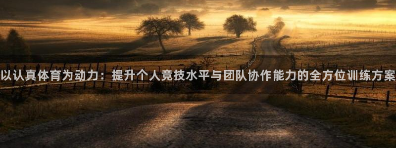 以认真体育为动力：提升个人竞技水平与团队协作能力的全方位训练方案